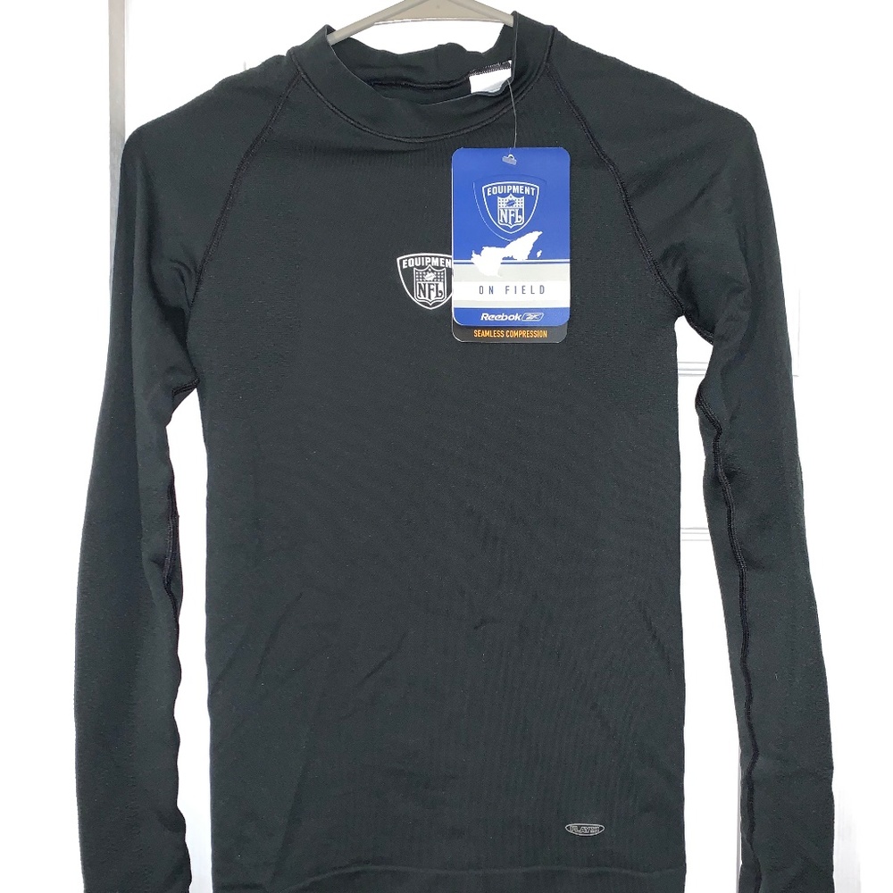 Reebok NFL Equipment L/S Compression Shirt - Size M